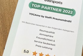 Eversports Toppartner YOGAme by Steffi Praunsmändtl